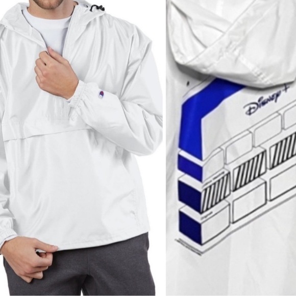 Disney Plus x Champion Packable Windbreaker - Picture 1 of 10